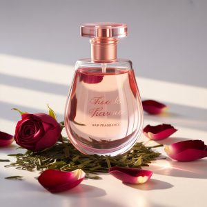 Profumo per capelli (Rosa e tè verde)